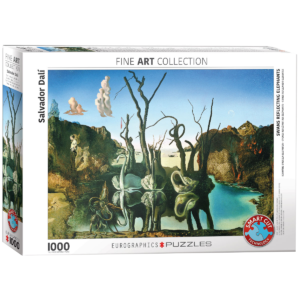 Swans Reflecting Elephants - Salvador Dalí (1000) doos