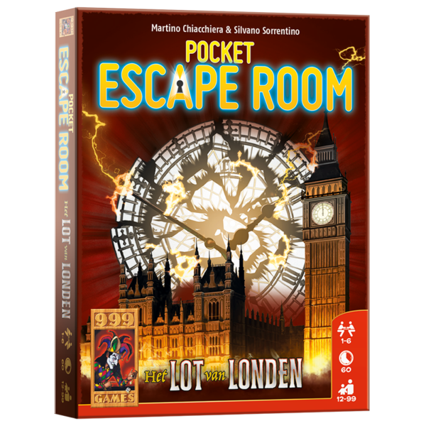 Pocket Escape Room: Het lot van Londen doos