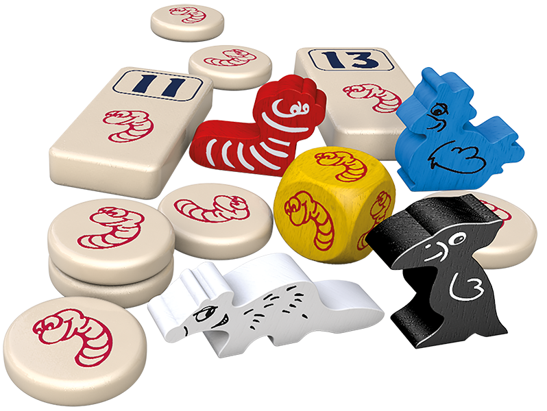 Regenwormen uitbreiding speelmateriaal