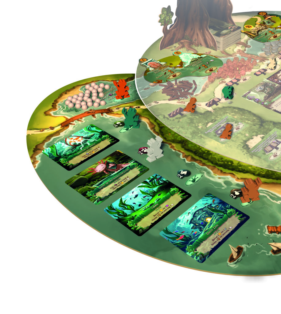 Everdell: Pearlbrook speelmateriaal