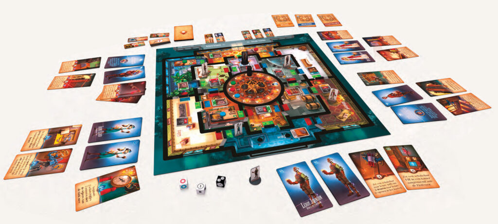 Professor Evil en de Toren van Tijd speelmateriaal