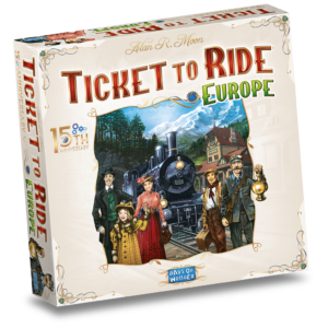 TICKET TO RIDE EUROPE 15TH ANNIVERSARY doos