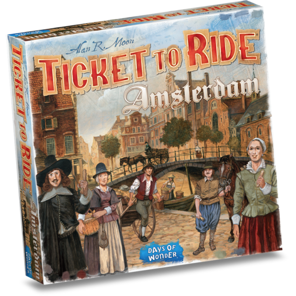 Ticket to Ride Amsterdam doos