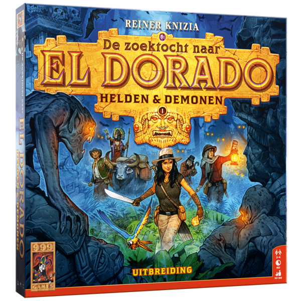 De Zoektocht naar El Dorado: Helden & Demonen doos
