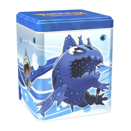 Pokémon Stacking tin water