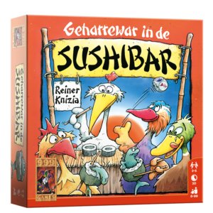 Geharrewar in de Sushibar