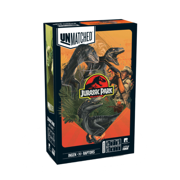 Unmatched: Jurassic Park – InGen vs. Raptors (ENG)
