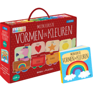 Vormen en Kleuren - Boek + Puzzeltrein