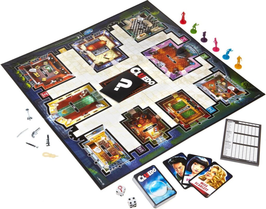 Cluedo hasbro speelbord