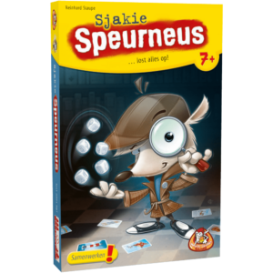 Sjakie Speurneus Gele Reeks van White Goblin Games