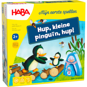 Hup, kleine pinguïn, hup! Haba spel