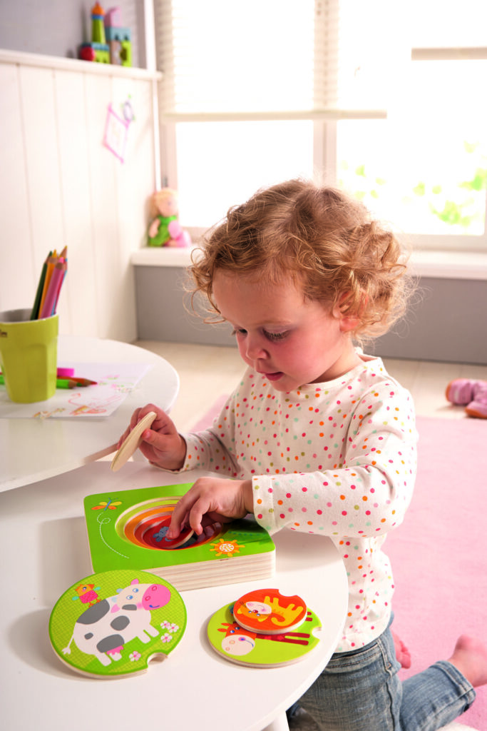 Houten Puzzel Boerderij dieren