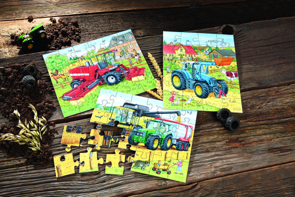 Puzzels Tractor en co