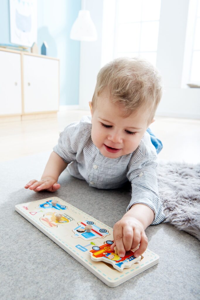 Houten inlegpuzzel - Hulpvoertuigen