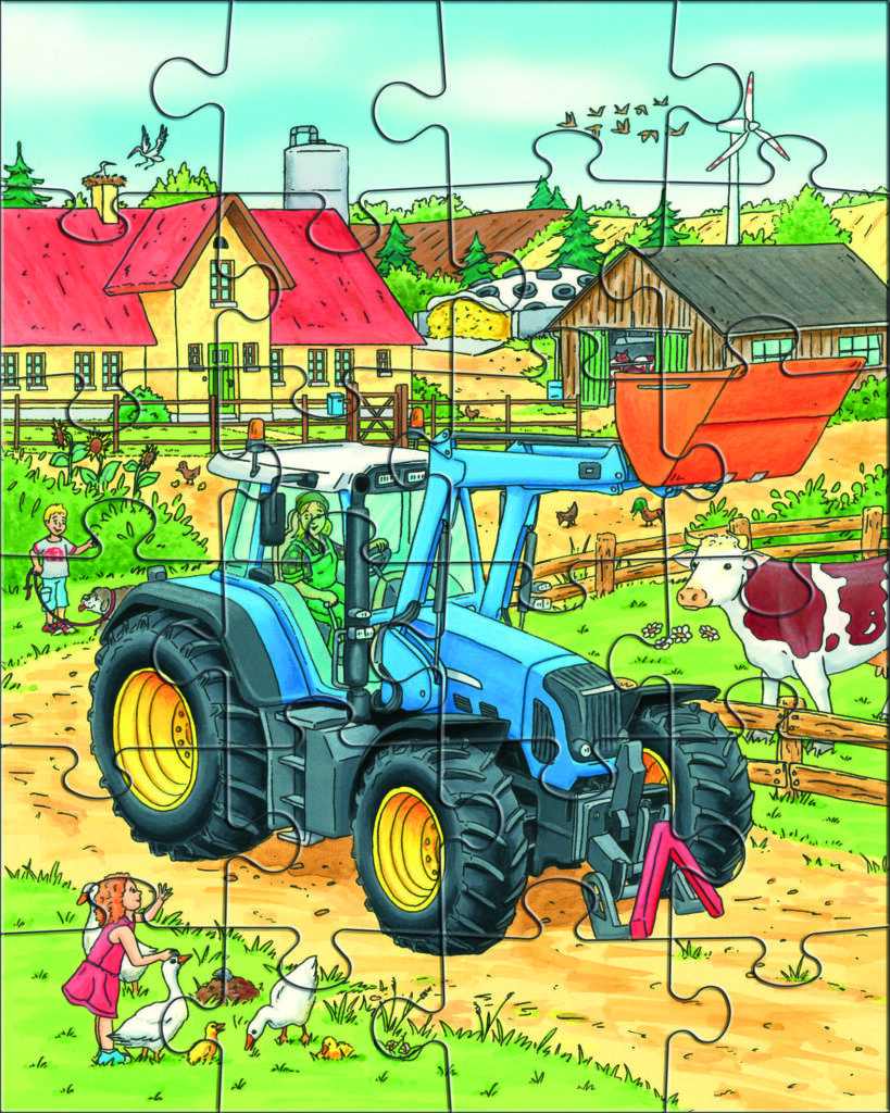 Puzzels Tractor en co